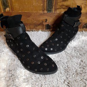 Lord & Taylor Biker Moto Booties 8